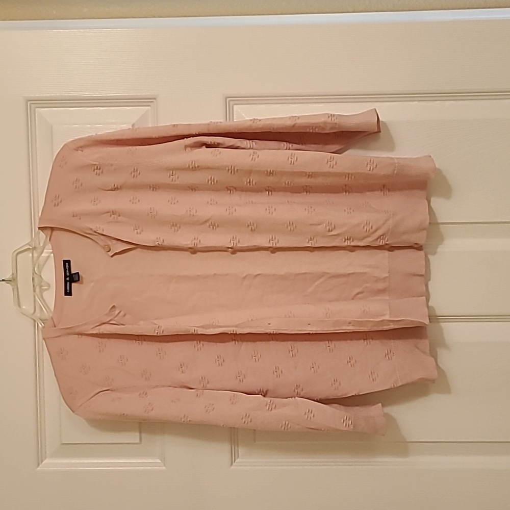 Cable & Gauge Textured Cardigan